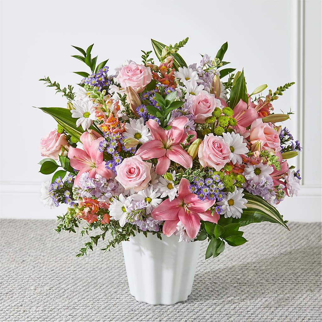 Abundant Compassion Floor Basket – Flowers By Joann, Palm Bay FL