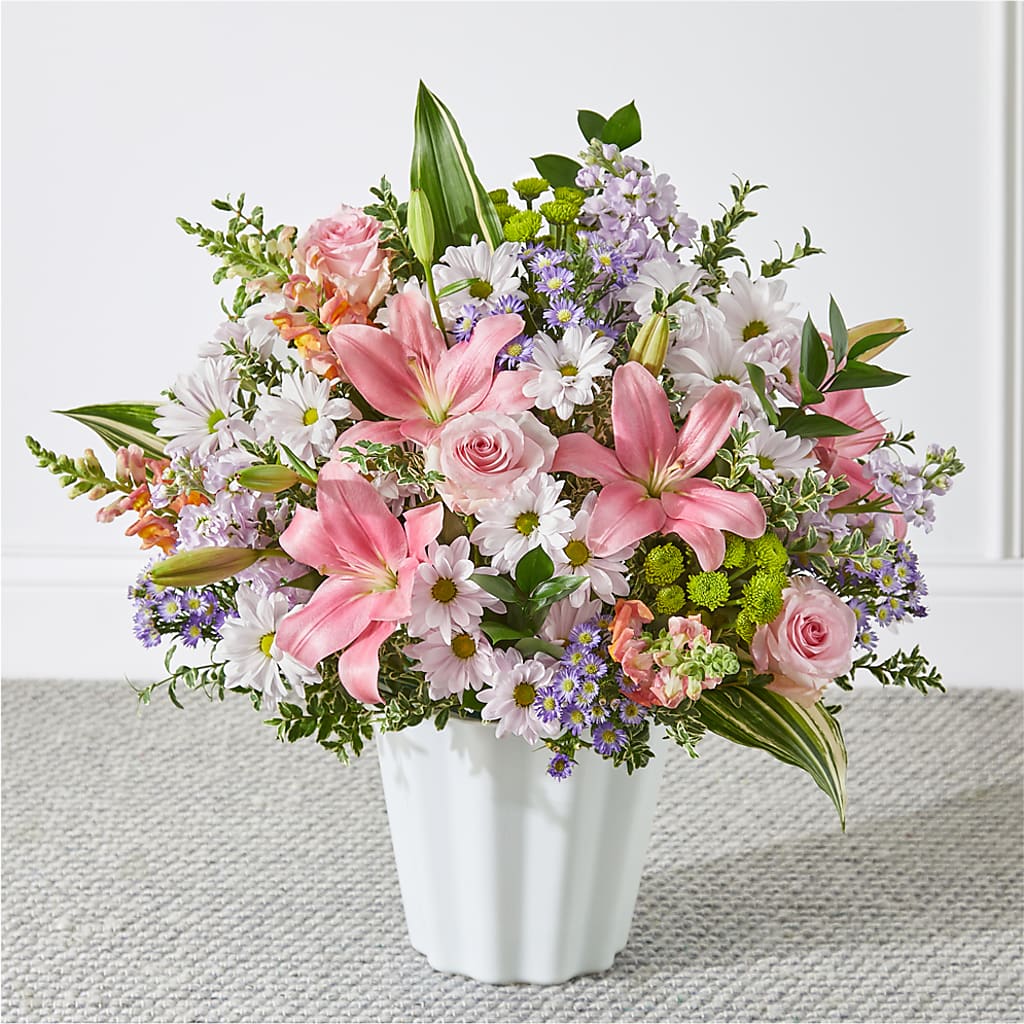 Abundant Compassion Floor Basket – Flowers By Joann, Palm Bay FL