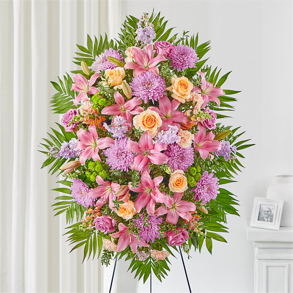 Love & Light Standing Spray – Flowers By Joann, Palm Bay FL