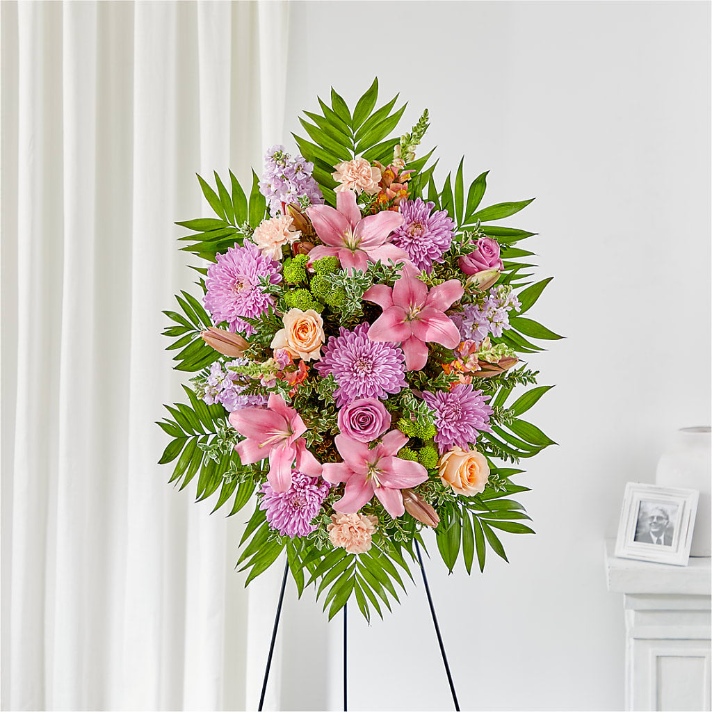 Love & Light Standing Spray – Flowers By Joann, Palm Bay FL
