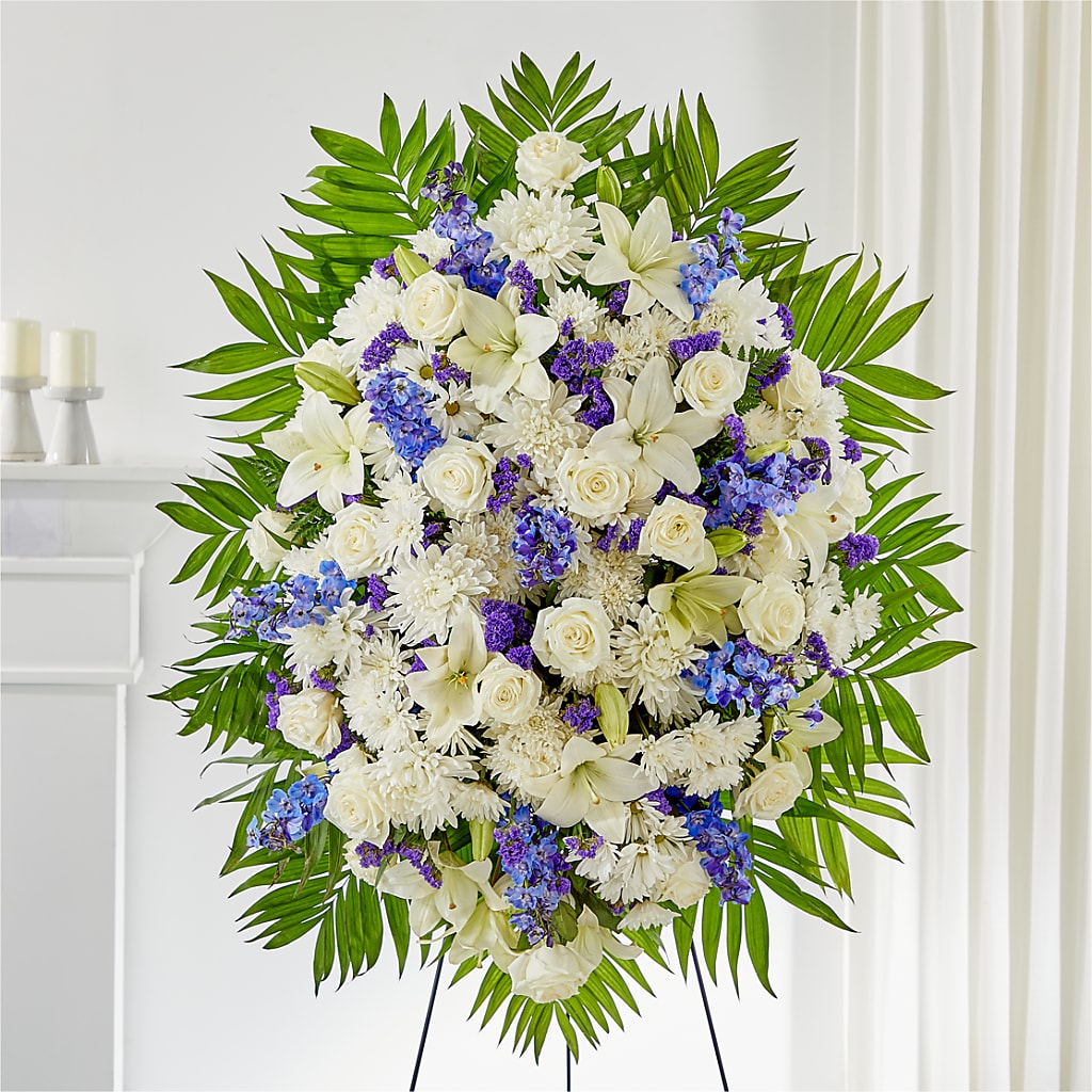 At Rest Standing Spray – Flowers By Joann, Palm Bay FL