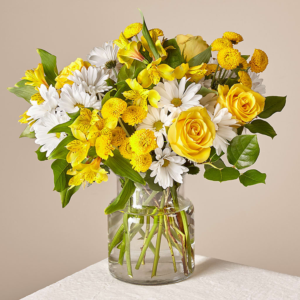 Sunny Sentiments Bouquet – Flowers By Joann, Palm Bay FL