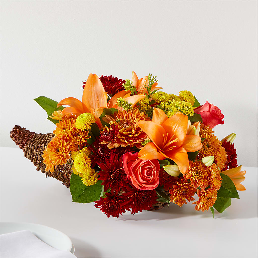 Bouquet of Blessings Cornucopia – Flowers By Joann, Palm Bay FL