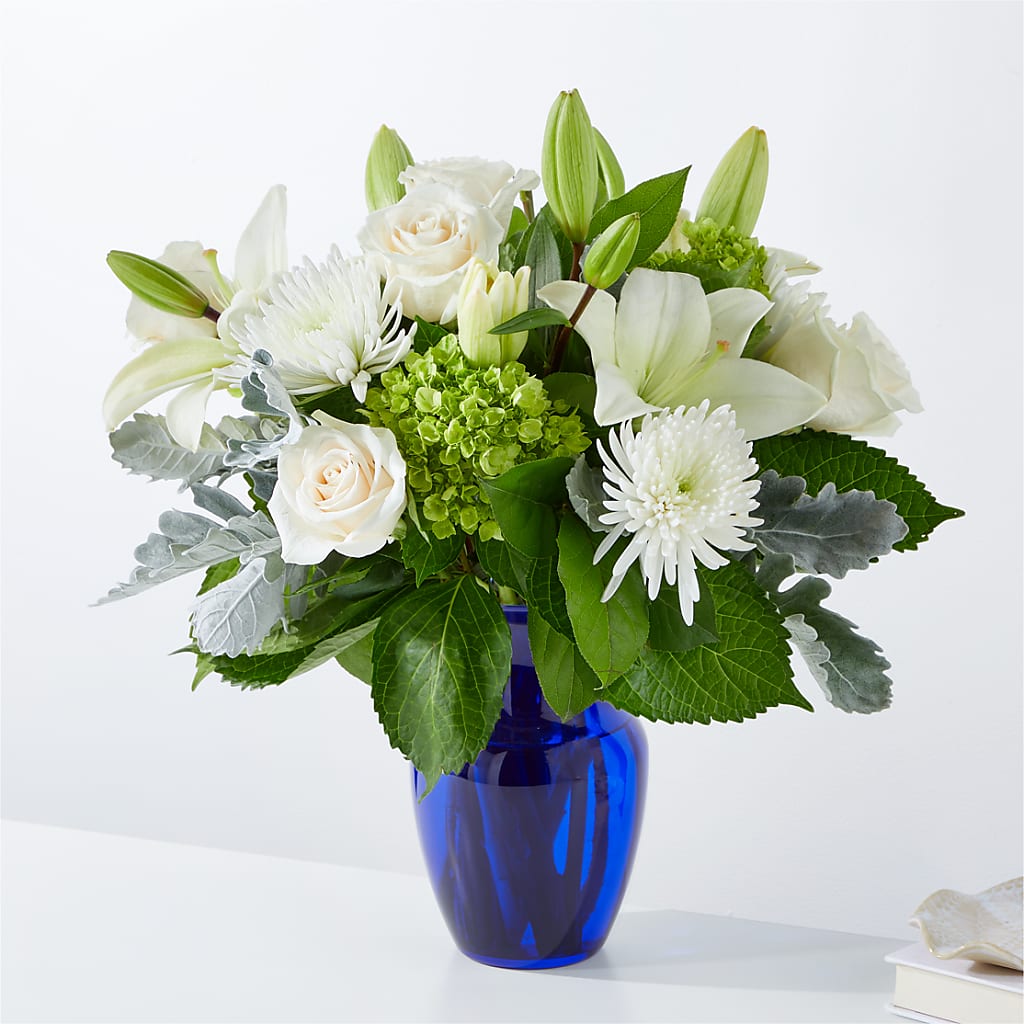 Snowy Dreams Bouquet – Flowers By Joann, Palm Bay FL