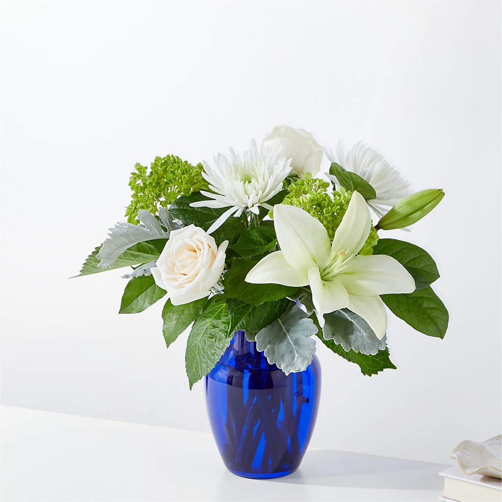 Snowy Dreams Bouquet – Flowers By Joann, Palm Bay FL
