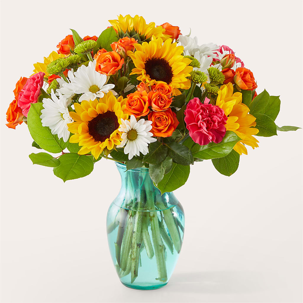 Sun-drenched Blooms Bouquet – Flowers By Joann, Palm Bay FL