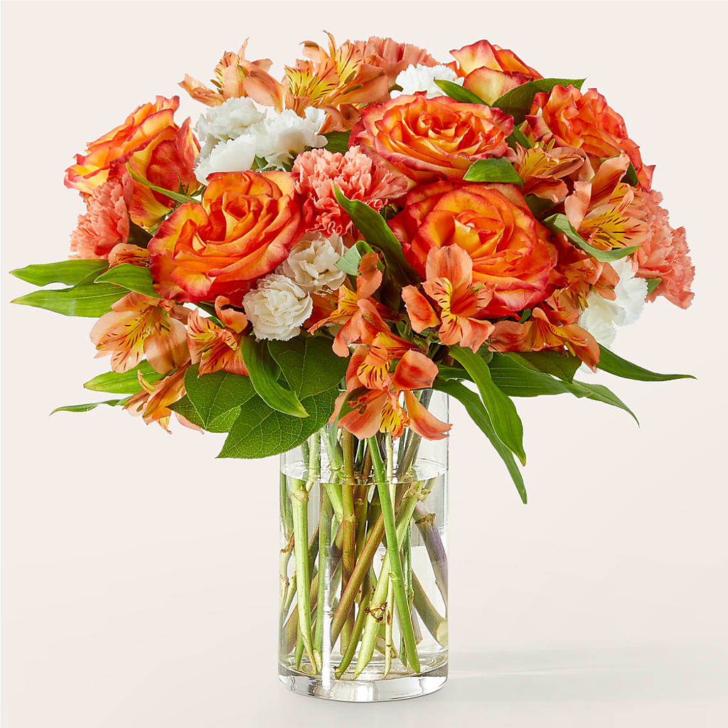 Apricot Glow Bouquet – Flowers By Joann, Palm Bay FL