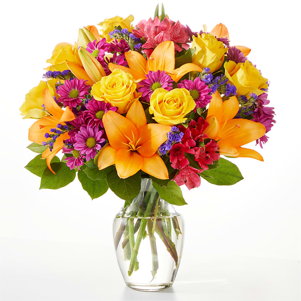 Colorful Visions Bouquet – Flowers By Joann, Palm Bay FL