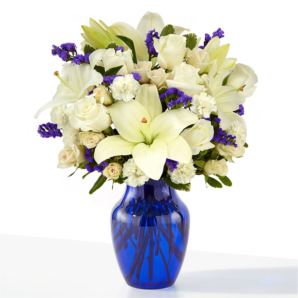 Sapphire Rush Bouquet – Flowers By Joann, Palm Bay FL