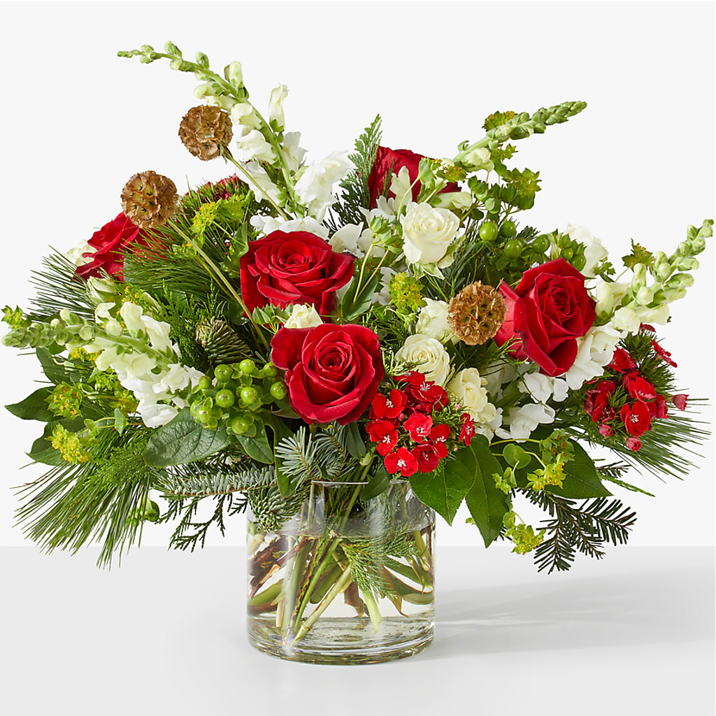 Deck the Halls Bouquet – Flowers By Joann, Palm Bay FL
