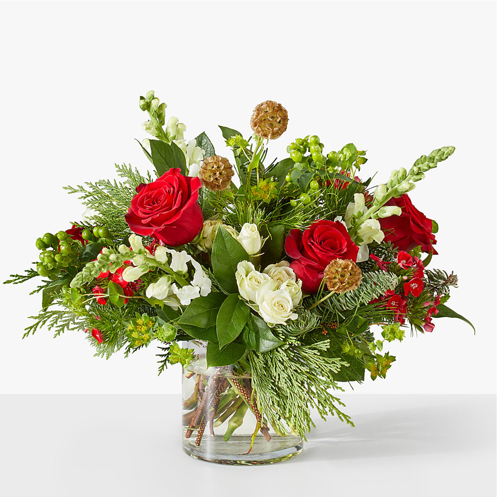 Deck the Halls Bouquet – Flowers By Joann, Palm Bay FL