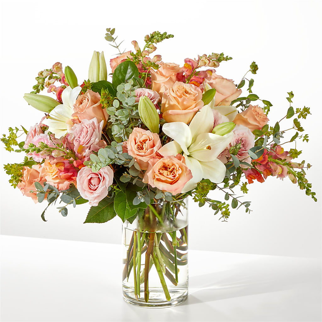 Grapefruit Splash Bouquet – Flowers By Joann, Palm Bay FL