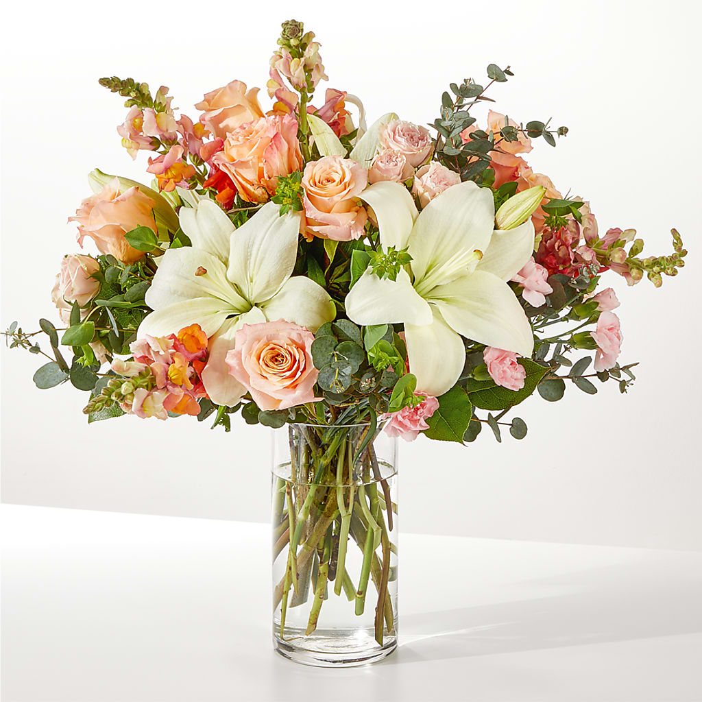Grapefruit Splash Bouquet – Flowers By Joann, Palm Bay FL