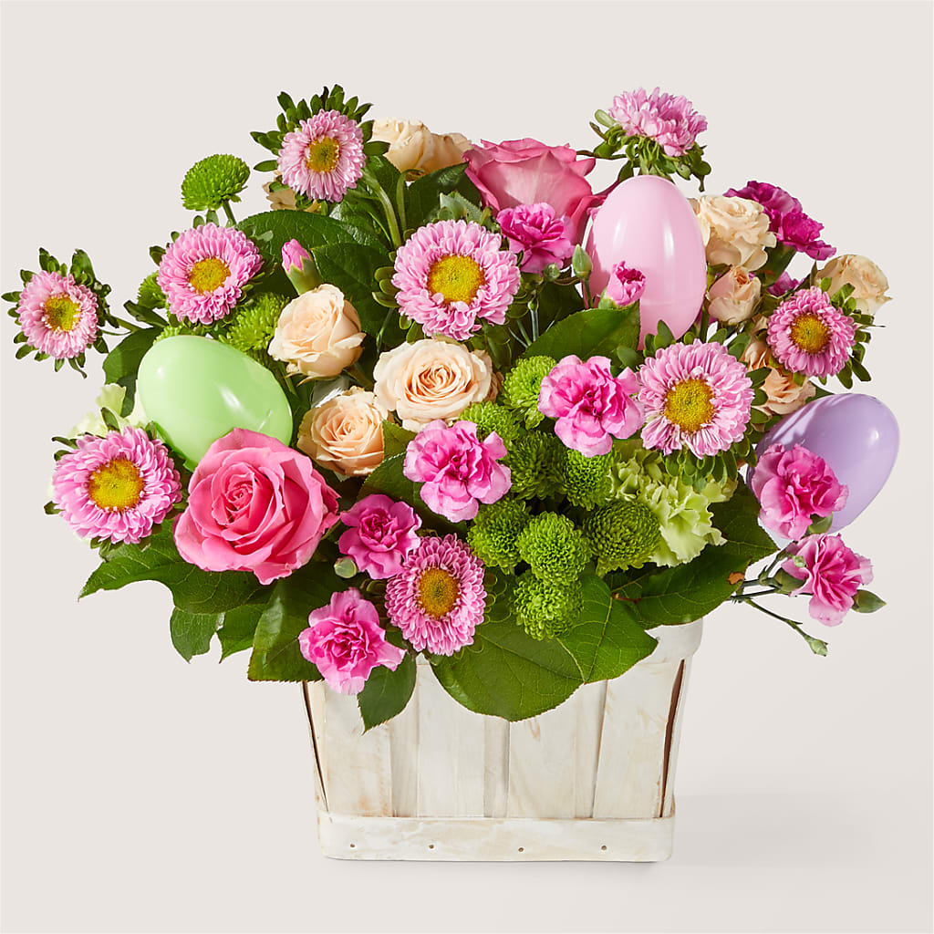 Get Eggcited Basket – Flowers By Joann, Palm Bay FL
