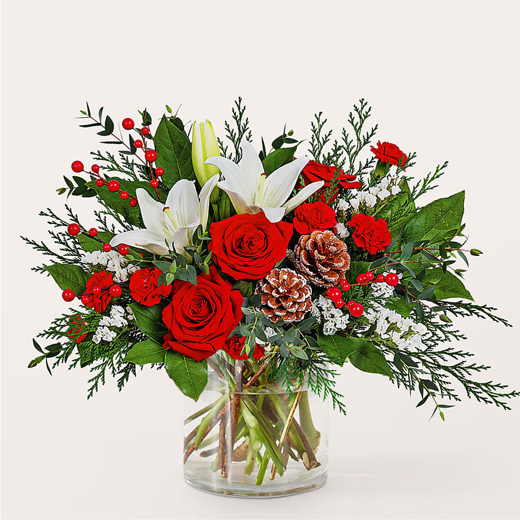 Best in Snow Bouquet – Flowers By Joann, Palm Bay FL