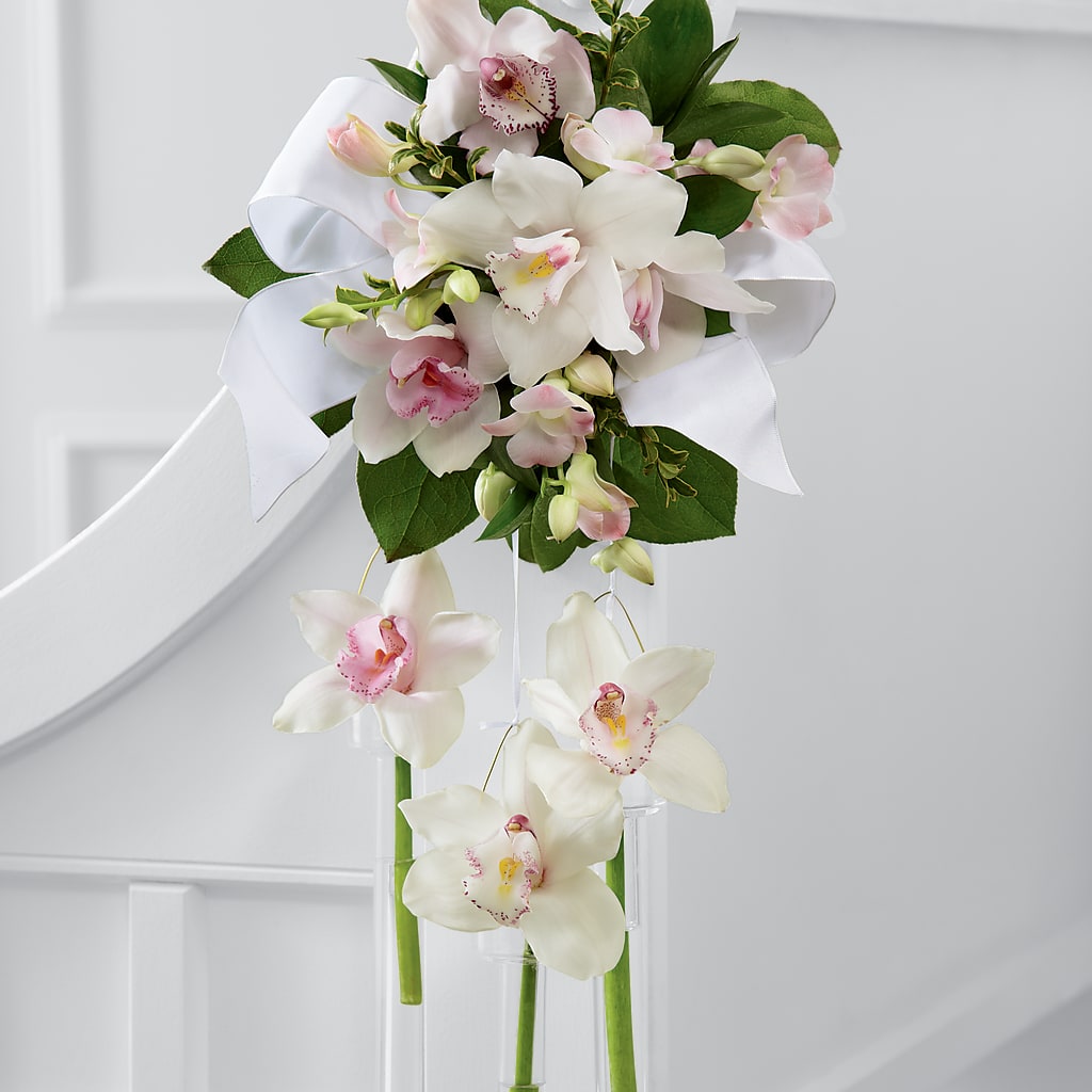 Perfect Entrance Pew Arrangement – Flowers By Joann, Palm Bay FL