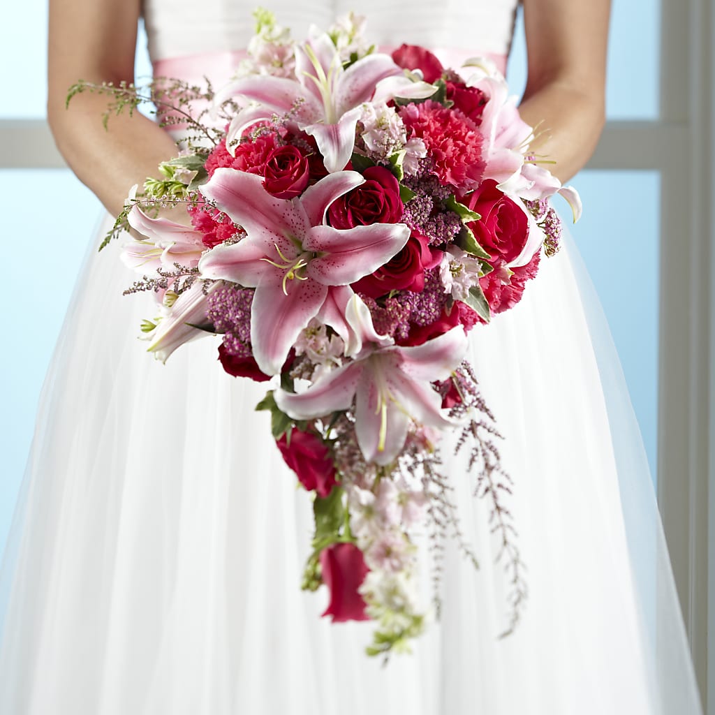 Lily & Rose Bouquet – Flowers By Joann, Palm Bay FL