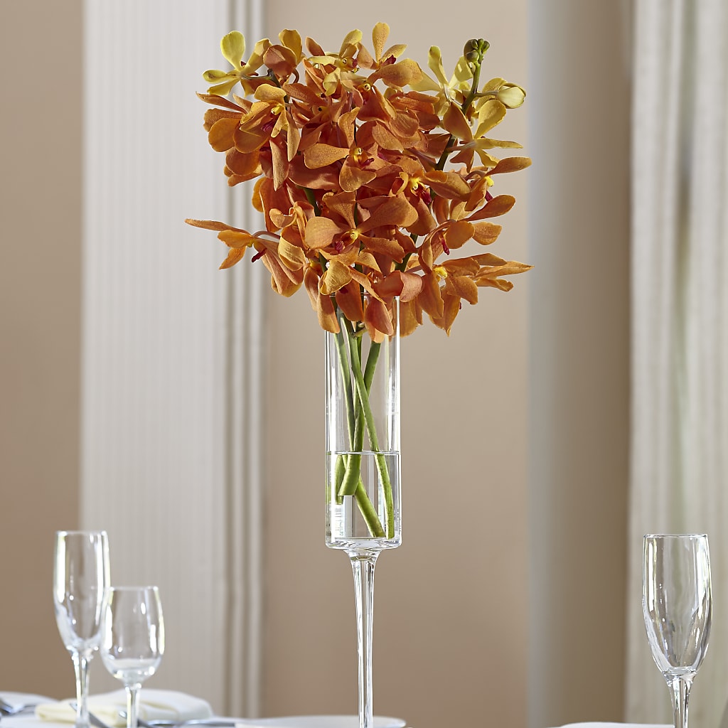 Orange Mokara Bouquet – Flowers By Joann, Palm Bay FL