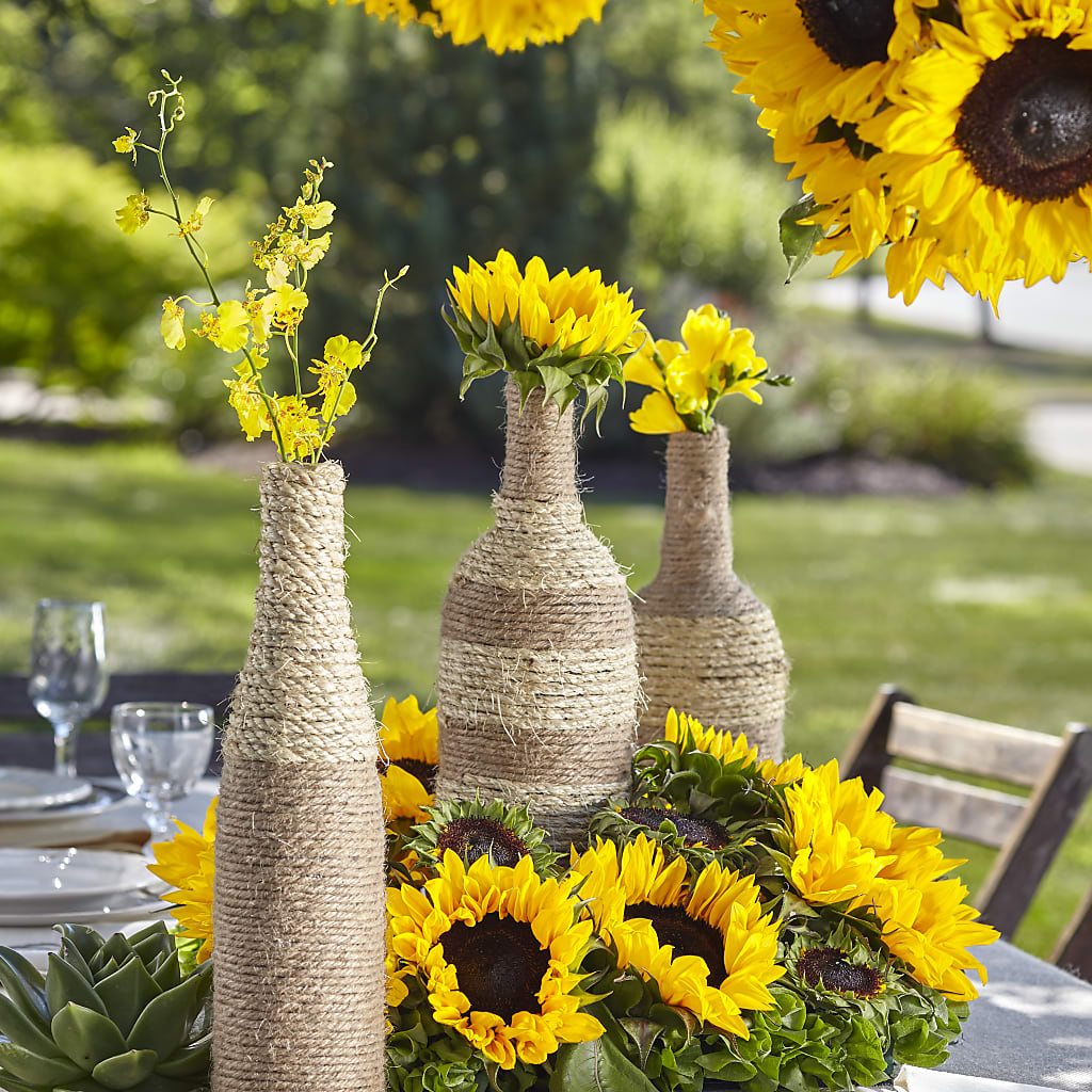 Sublime Garden Centerpiece – Flowers By Joann, Palm Bay FL
