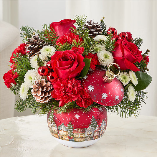Christmas Carols Ornament –  Flowers By Joann, Palm Bay FL