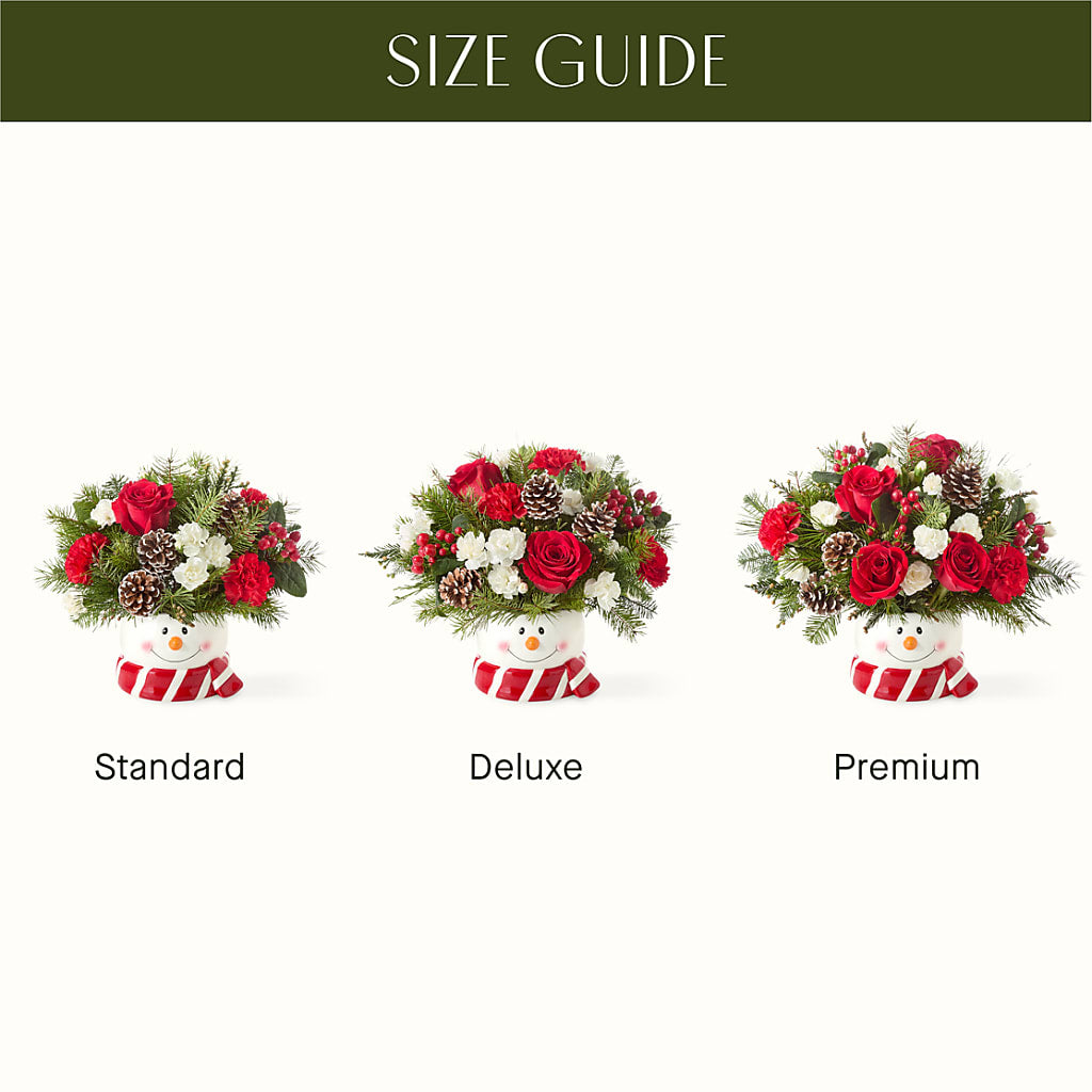 Jolly Snowman Bouquet –  Flowers By Joann, Palm Bay FL