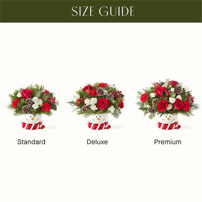 Jolly Snowman Bouquet –  Flowers By Joann, Palm Bay FL