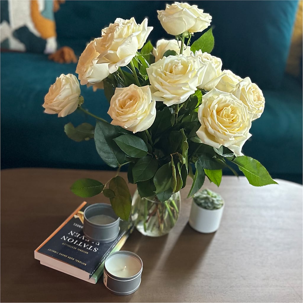 Long Stem Yellow Rose Bouquet –  Flowers By Joann, Palm Bay FL