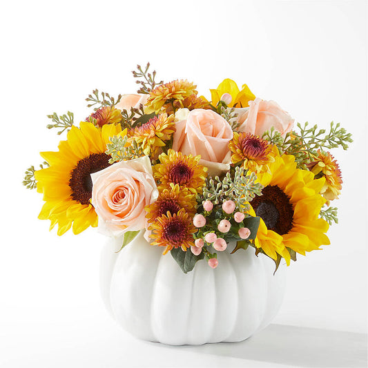Pumpkin to Talk About Bouquet –  Flowers By Joann, Palm Bay FL