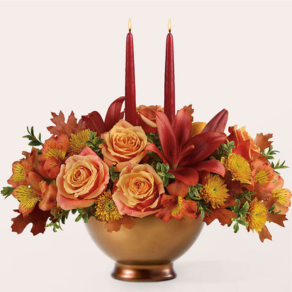 Harvest Table Centerpiece –  Flowers By Joann, Palm Bay FL