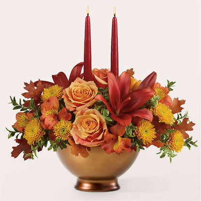 Harvest Table Centerpiece –  Flowers By Joann, Palm Bay FL