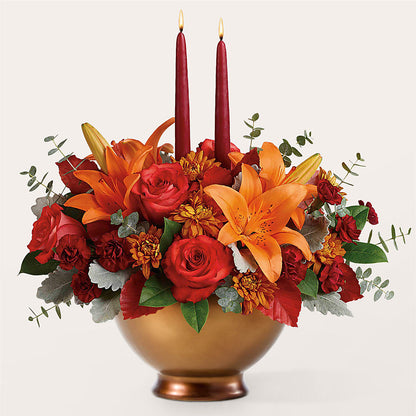 Fruits of Fall Centerpiece –  Flowers By Joann, Palm Bay FL
