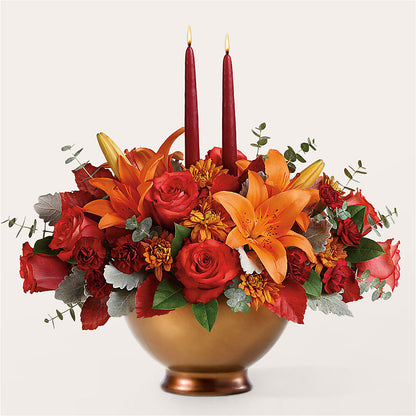 Fruits of Fall Centerpiece –  Flowers By Joann, Palm Bay FL