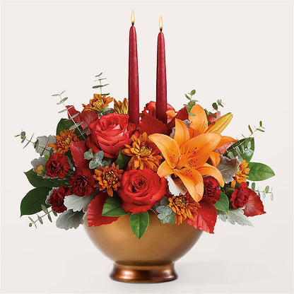 Fruits of Fall Centerpiece –  Flowers By Joann, Palm Bay FL