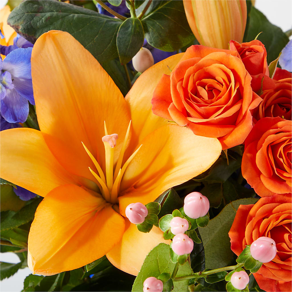 Radiant Citrus Bouquet –  Flowers By Joann, Palm Bay FL