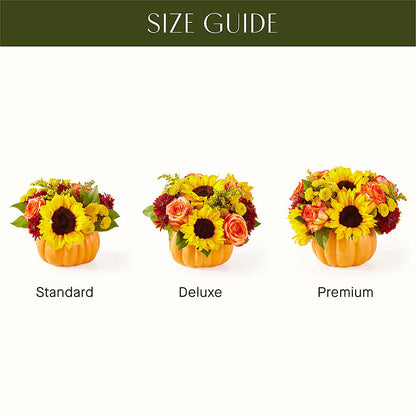 Golden Gourd Pumpkin Bouquet –  Flowers By Joann, Palm Bay FL