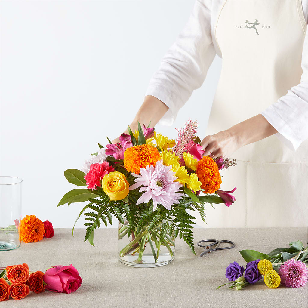 Feast of Color – A Florist Original –  Flowers By Joann, Palm Bay FL