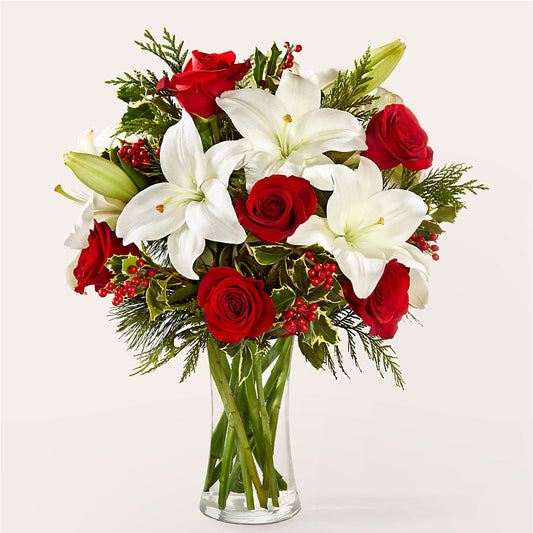 Sparkling Snowflakes Bouquet –  Flowers By Joann, Palm Bay FL