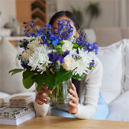 Cerulean Waves Bouquet –  Flowers By Joann, Palm Bay FL