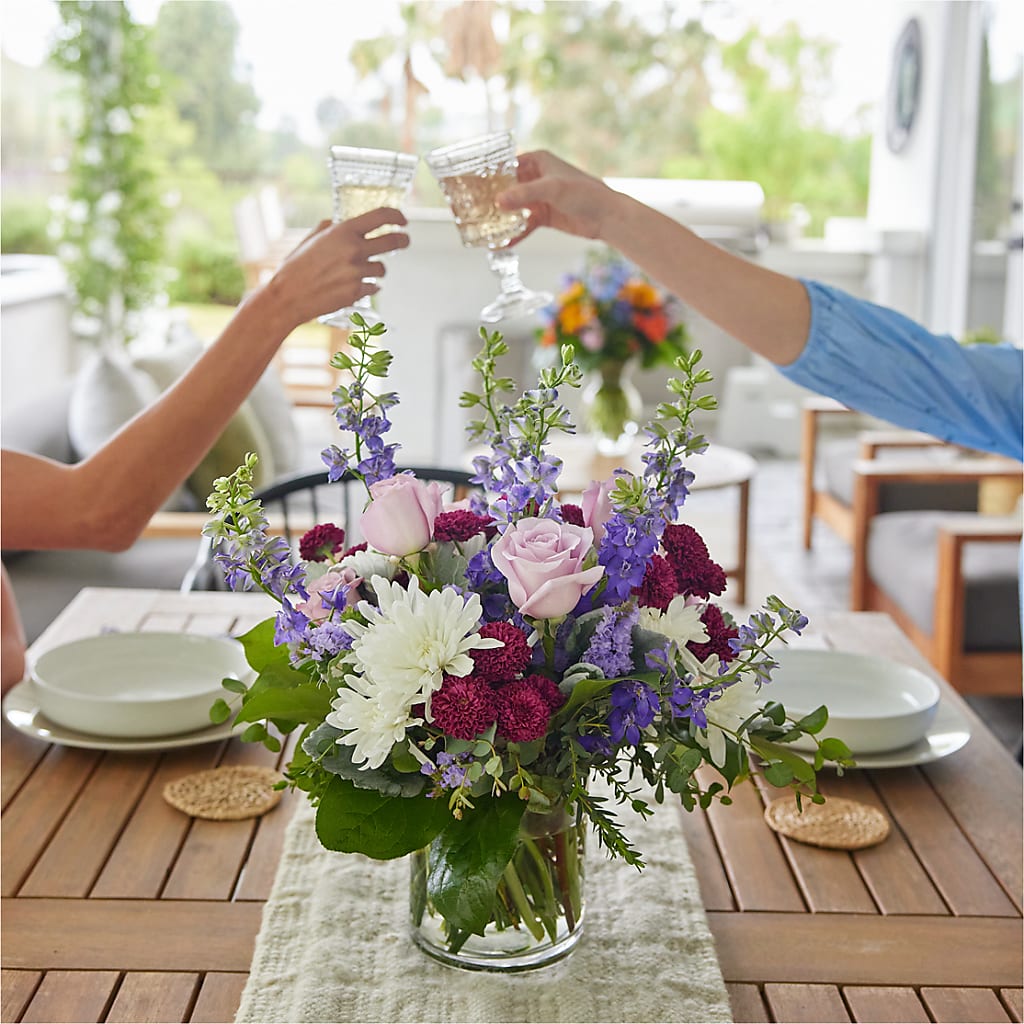 Violet Frost Bouquet –  Flowers By Joann, Palm Bay FL