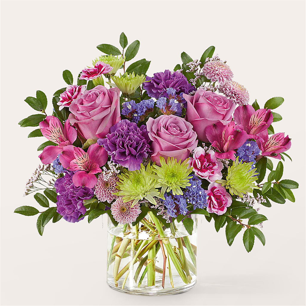 Glass Half Full Bouquet –  Flowers By Joann, Palm Bay FL