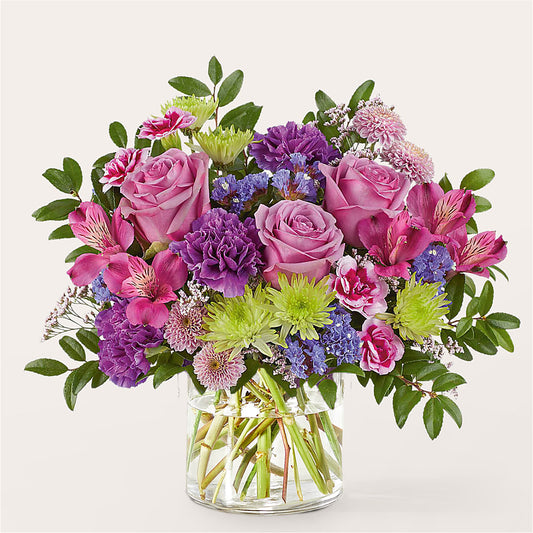 Glass Half Full Bouquet –  Flowers By Joann, Palm Bay FL
