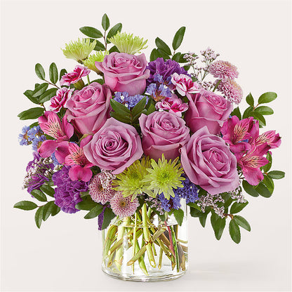 Glass Half Full Bouquet –  Flowers By Joann, Palm Bay FL