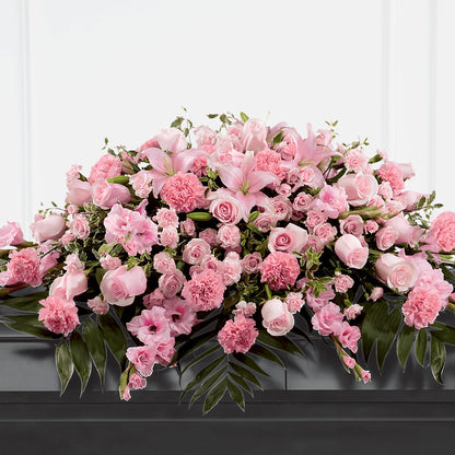 Garden of Comfort Casket Spray (Standard) –  Flowers By Joann, Palm Bay FL
