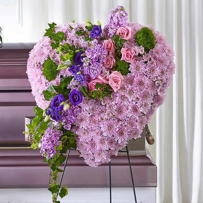 Treasured Love Standing Heart –  Flowers By Joann, Palm Bay FL