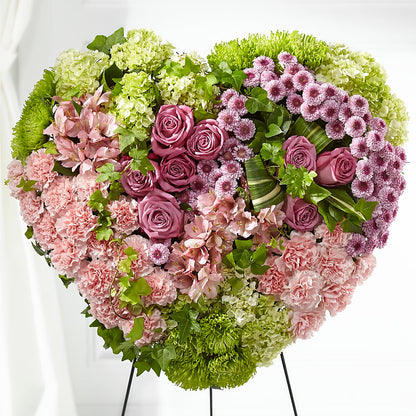 Heartwarming Standing Heart –  Flowers By Joann, Palm Bay FL