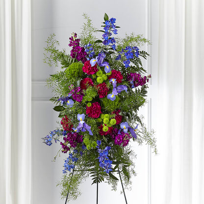 Heavenly Skies Standing Spray –  Flowers By Joann, Palm Bay FL