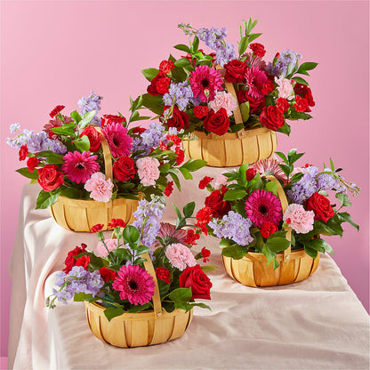 Pink Picnic Basket –  Flowers By Joann, Palm Bay FL