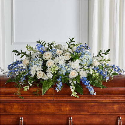 Timeless Essence Casket Spray –  Flowers By Joann, Palm Bay FL