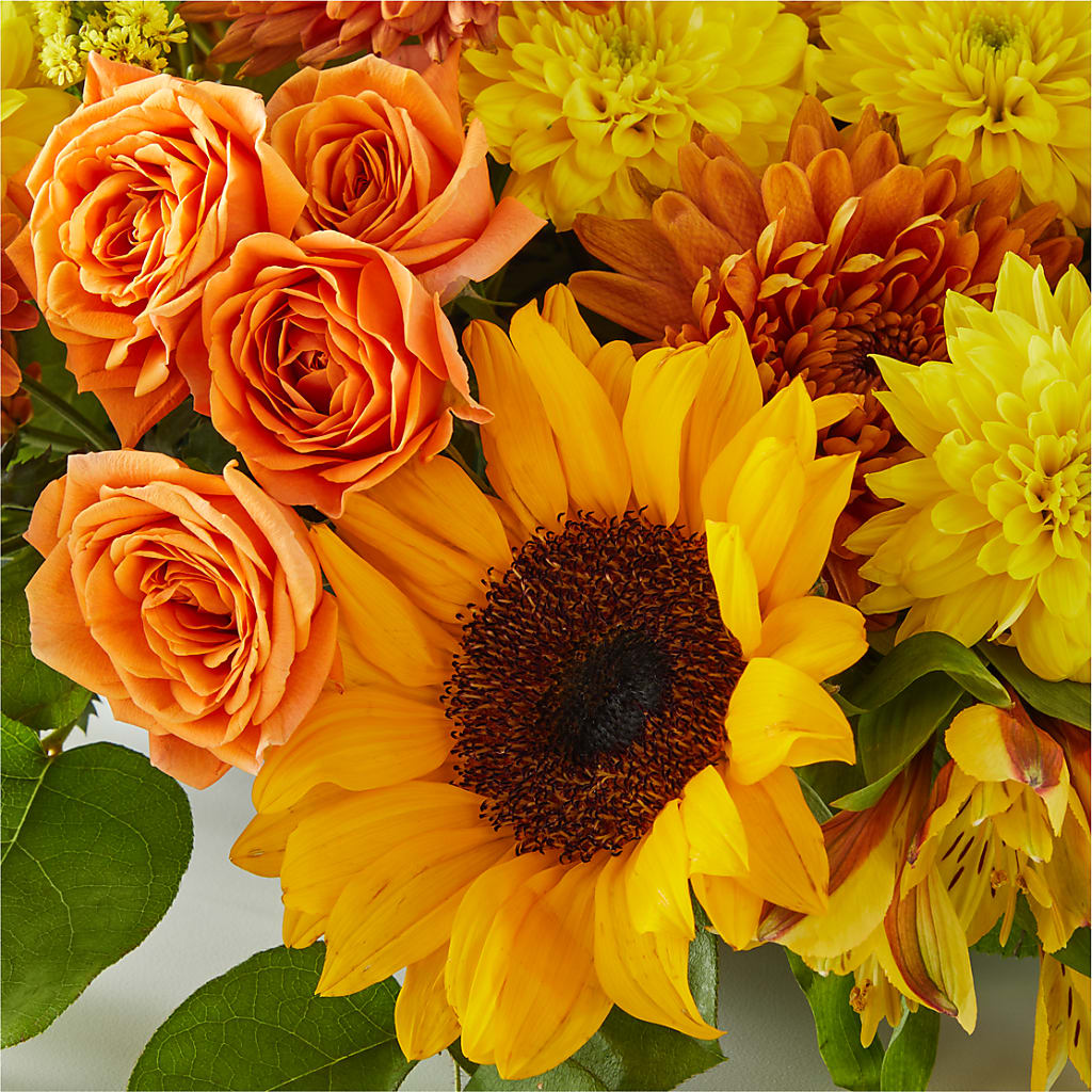 Autumn Harmony Centerpiece –  Flowers By Joann, Palm Bay FL