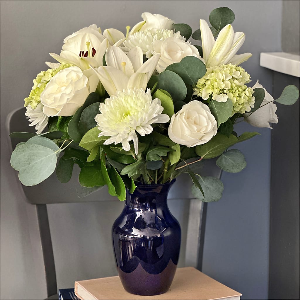 Snowy Dreams Bouquet –  Flowers By Joann, Palm Bay FL
